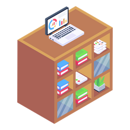 Books Rack  Icon