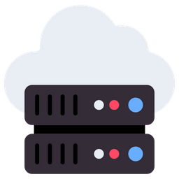 Cloud Server  Symbol