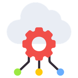 Cloud Network Setting  Icon