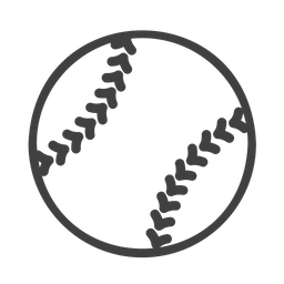 Baseball Ball  Icon