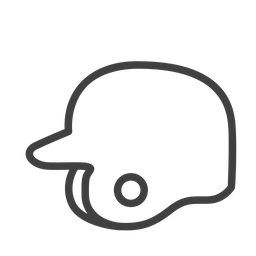 Batting Helmet  Icon