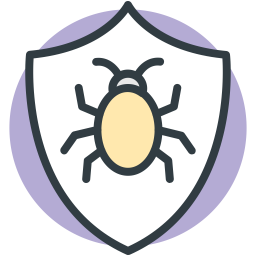 Internet Shield Bug Icon