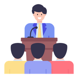 Business Speech  Icon