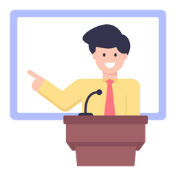 35 Business Orator  Icon