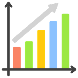 Gráfico de crescimento  Ícone