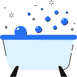 Badewanne  Symbol