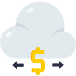 Cloud payment  Icon