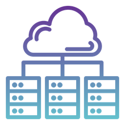 Base de datos en la nube  Icono