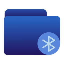 Bluetooth Folder  Icon