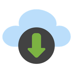 Cloud Download  Icon