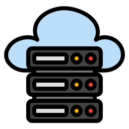 Cloud Server  Icon