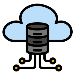 Cloud Data  Icon