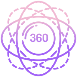 360 Degree  Icon