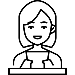 Moderatorin  Symbol