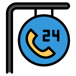 24 Hours Open  Icon