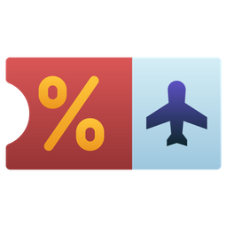 Airplane Ticket  Icon