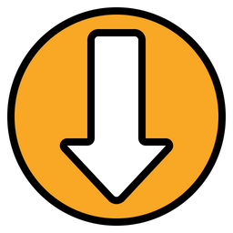 Down Arrow  Icon