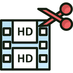 Disposición de tomas de video  Icono