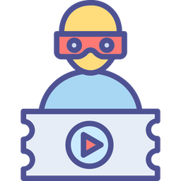 3 D Cinema  Icon