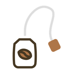 Kaffeebeutel  Symbol
