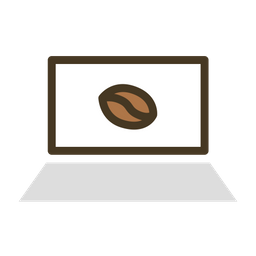Kaffee digital  Symbol