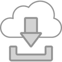 Cloud download  Icon