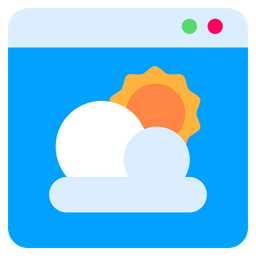 Online Weather  Icon