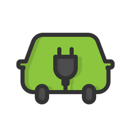 Charging Car  Icon