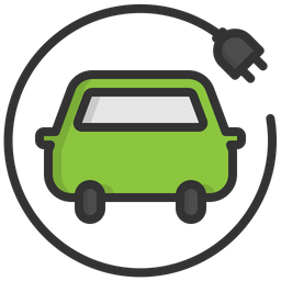 Charging Car  Icon