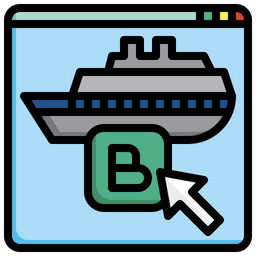 Cruise Booking  Icon