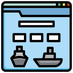 Cruise Booking Website  Icon