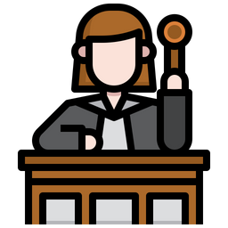 Jusge-attorney-courthouse-auction-law  Icon