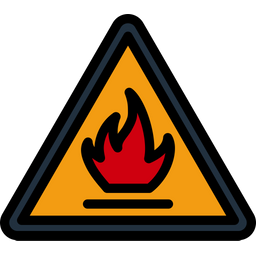 Feuerwarnung  Symbol