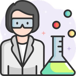 Female Scientist  Icon