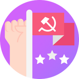 Communist Flag  Icon