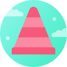 Construction Cone  Icon