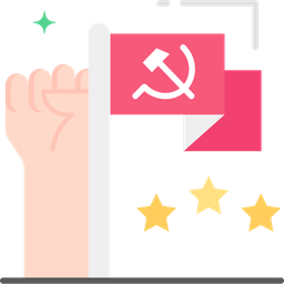 Communist Flag  Icon