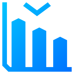 Decrease Chart  Icon