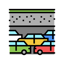 Car Traffic  Icon