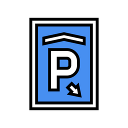 Parking Sign  Icon