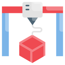 3D Druck  Symbol