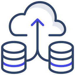 Cloud Data  Icon