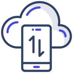 Cloud Data Transfer  Icon