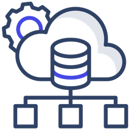 Cloud Database Setting  Icon