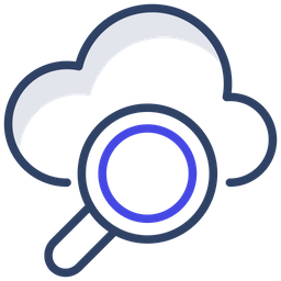 Cloud-Suche  Symbol