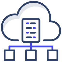 Cloud-Dokumentennetzwerk  Symbol