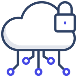 Cloud-Netzwerksicherheit  Symbol