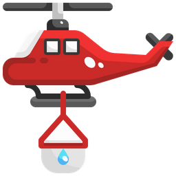 Fire Helicopter  Icon