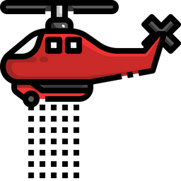 Fire Helicopter  Icon