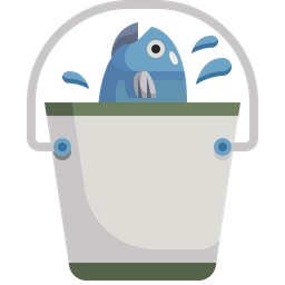 Fish Bucket  Icon